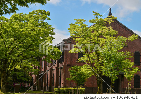 石川縣立歷史博物館的春天風景 石川縣立歷史博物館的春天風景 130948411