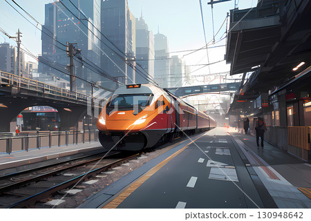 電動火車 130948642