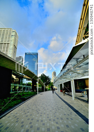 Blue Front Shibaura Pedestrian-only road 130948741