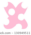 X Alphabet Hand Drawn Style And Pink Design Font Design X Alphabet Isolated 130949511