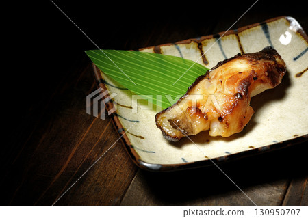 Grilled Nishikyo with silver cod 130950707
