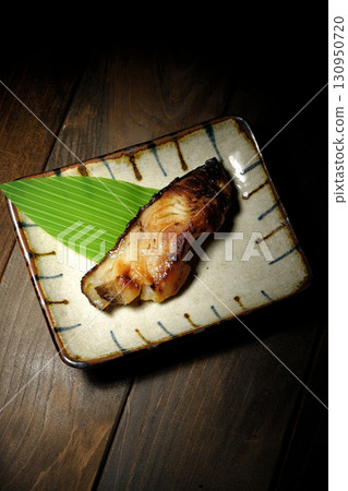 Grilled Nishikyo with silver cod 130950720