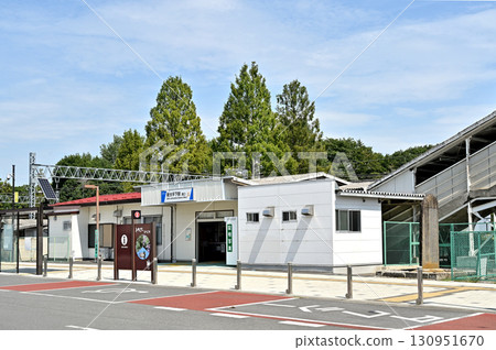 Railway: Private Railway Tobu Nikko Line Shin-Ohirashita Station West Exit Station Building Railway: Private Railway Tobu Nikko Line Shin-Ohirashita Station West Exit Station Building 130951670