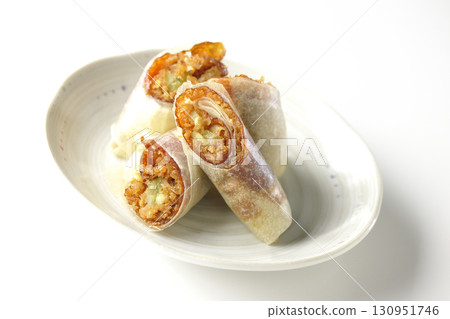 Peking duck photographed on a white background Peking duck photographed on a white background 130951746