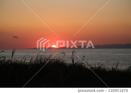 Sunset over the Izu Peninsula Sunset over the Izu Peninsula 130951878