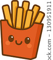 Kawaii French Fries 130951911