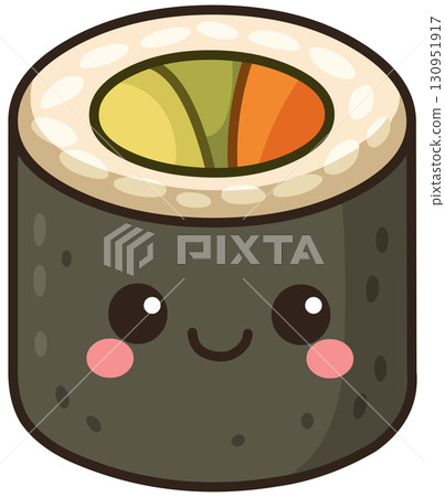 Kawaii Vegan Sushi Kawaii Vegan Sushi 130951917