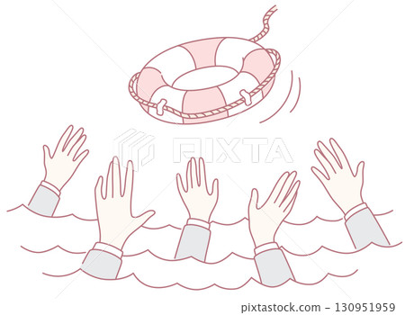 Essential and Lifesaving Assistance During a Distress Scenario to Save Lives in Danger 130951959