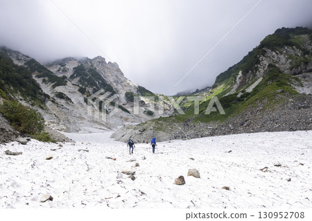 從猿倉到白馬山的大雪溪路線 130952708