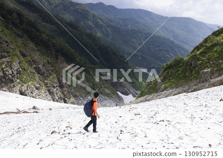 從猿倉到白馬山的大雪溪路線 130952715