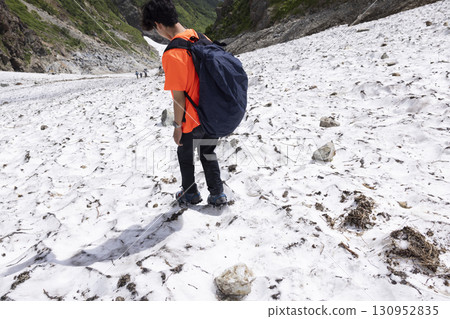 從猿倉到白馬山的大雪溪路線 130952835
