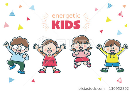 孩子們玩得很開心 130952892