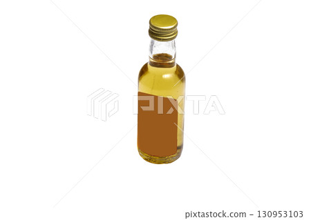Isolated white wine bottle on white background with clipping path. Isolated white wine bottle on white background with clipping path. 130953103
