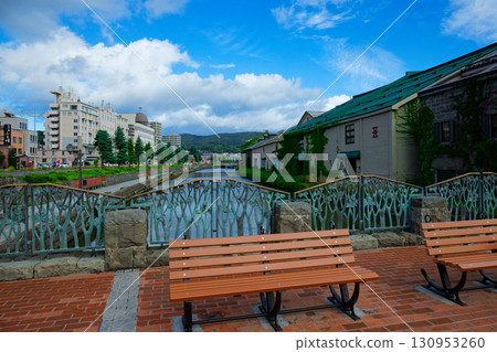 Warehouse district Otaru Canal 130953260