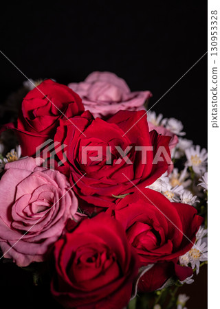 Rose flower in a vase 130953328