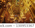 Chandelier in the Grand Foyer of the Opera House, Paris 130953367