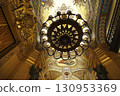 Chandelier in the Grand Foyer of the Opera House, Paris 130953369