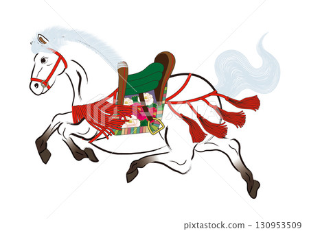 Horse illustration 18 Horse illustration 18 130953509