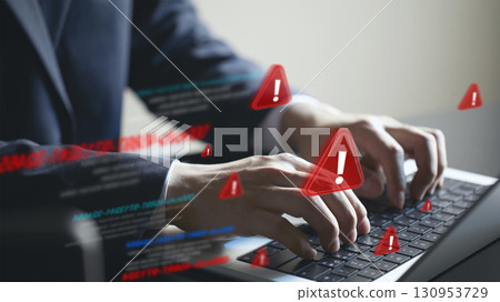 Cyber security and Data Protection Concept with User Authentication, Privacy, and Online Trust. 130953729