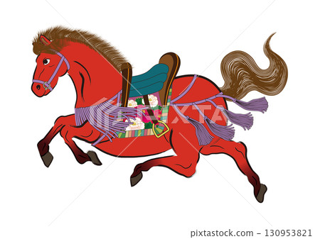 Horse illustration 20 Horse illustration 20 130953821