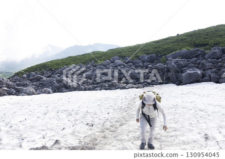 前往白馬山的雪原路線 130954045