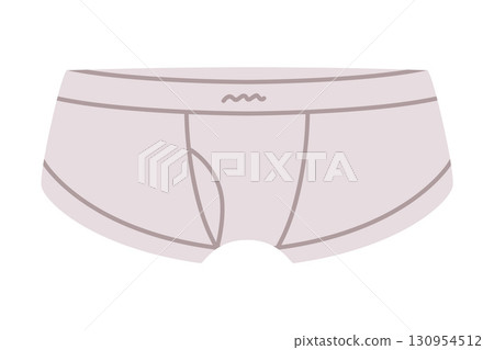 Man Shorts Underpants and Underwear Clothing Vector Illustration 130954512