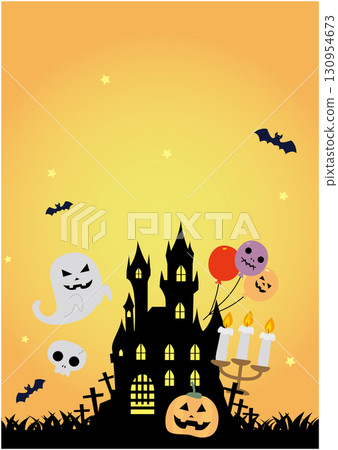 秋季可愛萬聖節插畫素材合集 秋季可愛萬聖節插畫素材合集 130954673