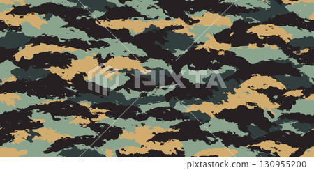  迷彩圖案 - 無縫 130955200