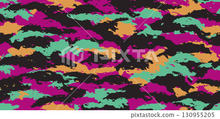  Camouflage pattern - seamless 130955205