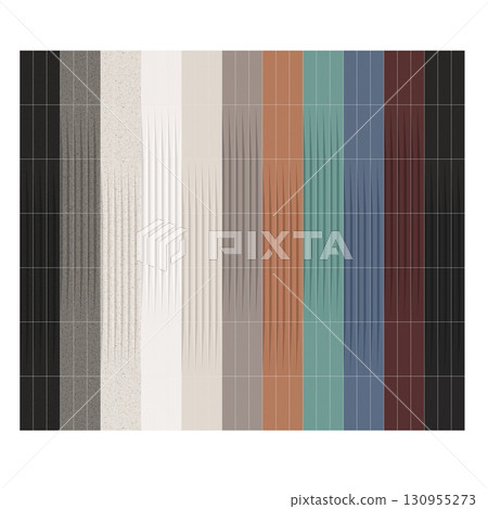 curtain isolated on a transparent background, interior decorations, 3D illustration, cg render curtain isolated on a transparent background, interior decorations, 3D illustration, cg render 130955273
