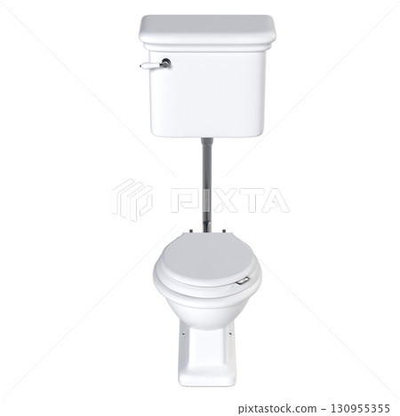 Lavatory pan isolated on a transparent background, bidet, 3D illustration, and CG render Lavatory pan isolated on a transparent background, bidet, 3D illustration, and CG render 130955355