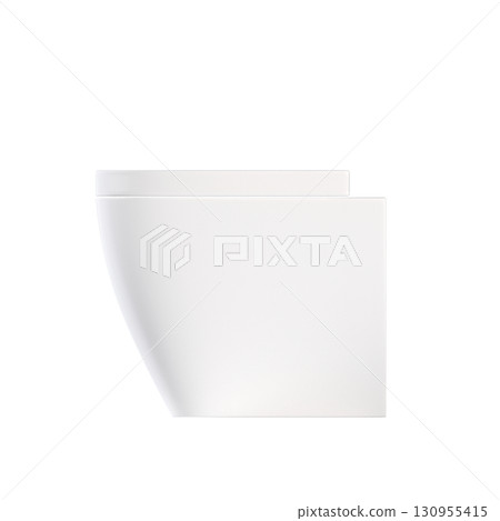 Lavatory pan isolated on a transparent background, bidet, 3D illustration, and CG render Lavatory pan isolated on a transparent background, bidet, 3D illustration, and CG render 130955415