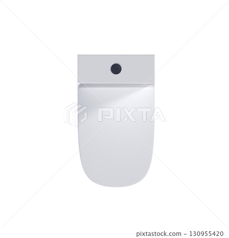 Lavatory pan isolated on a transparent background, bidet, 3D illustration, and CG render Lavatory pan isolated on a transparent background, bidet, 3D illustration, and CG render 130955420