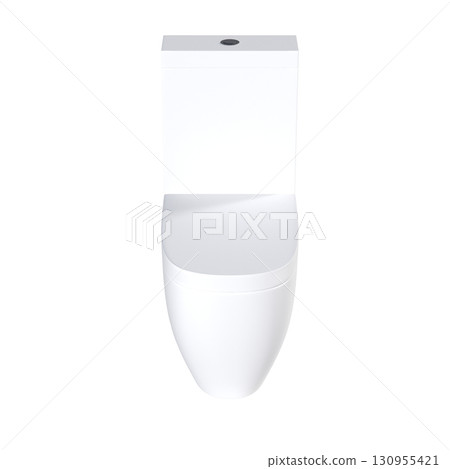 Lavatory pan isolated on a transparent background, bidet, 3D illustration, and CG render Lavatory pan isolated on a transparent background, bidet, 3D illustration, and CG render 130955421