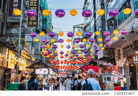 香港廟街夜市（一些柔焦） 130955467