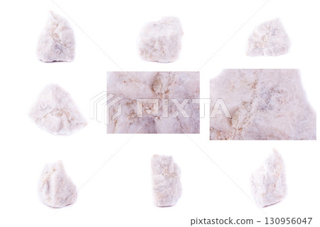Collection of stone mineral Wollastonite Collection of stone mineral Wollastonite 130956047