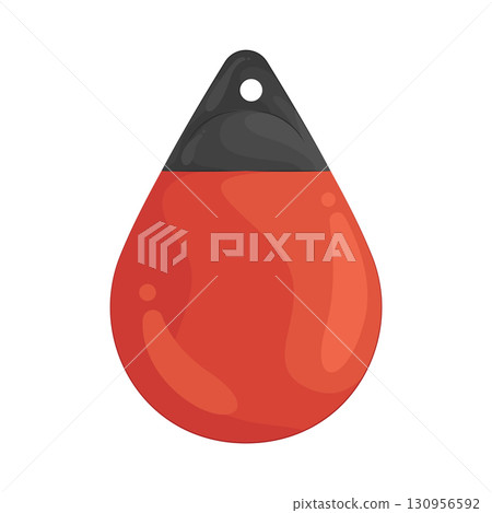 Illustration of fishing float Illustration of fishing float 130956592