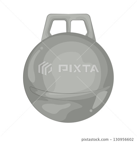 Illustration of fishing ball float 130956602