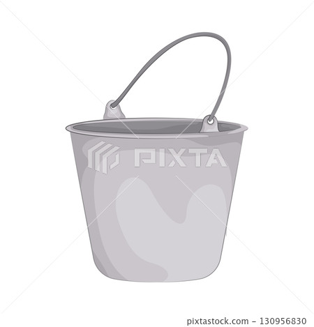 Illustration of water bucket 130956830