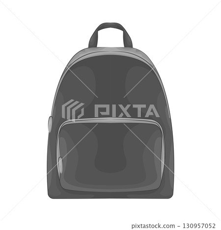 Illustration of backpack Illustration of backpack 130957052