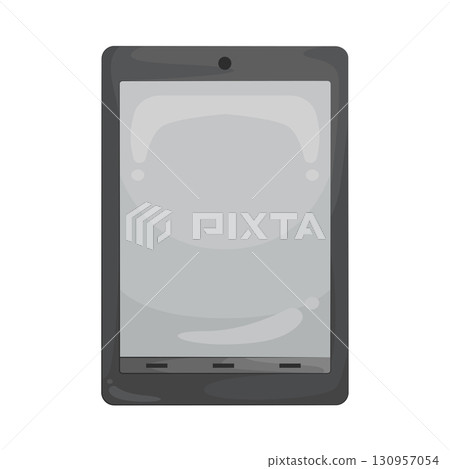 Illustration of tablet Illustration of tablet 130957054