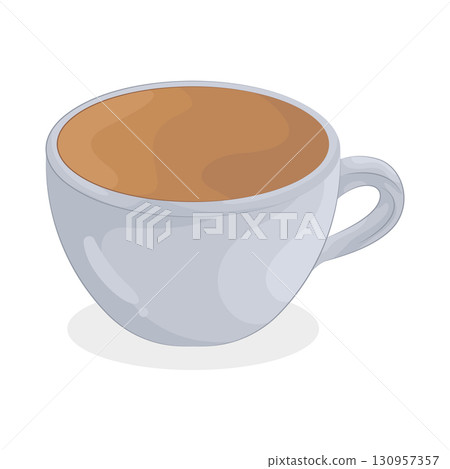 Illustration of coffee cup Illustration of coffee cup 130957357