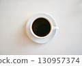 Coffee on a white background 130957374