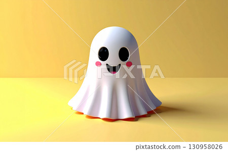 Halloween costumed ghosts Halloween costumed ghosts 130958026