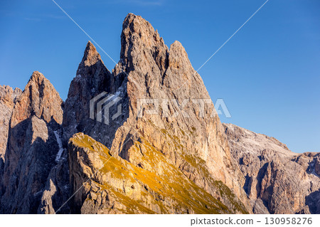 Dolomites mountains, Seceda, Italy 130958276