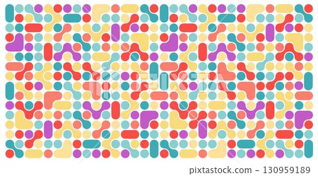 Abstract Metaball Dot Pattern Background Geometric Molecular Vector Design Abstract Metaball Dot Pattern Background Geometric Molecular Vector Design 130959189
