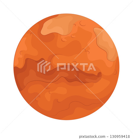 Illustration of mars 130959418