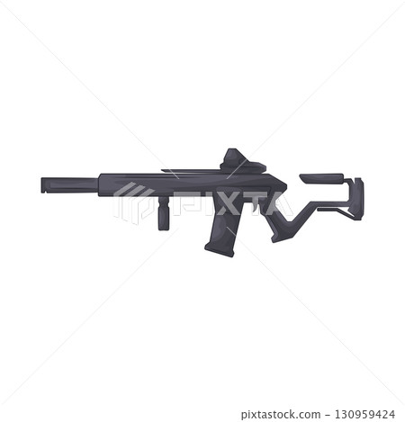 Illustration of rifle Illustration of rifle 130959424