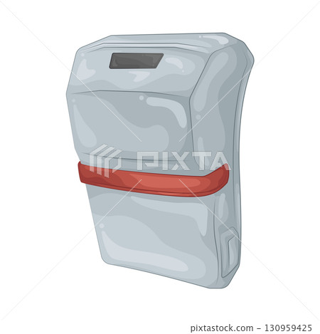 Illustration of astronaut bag 130959425