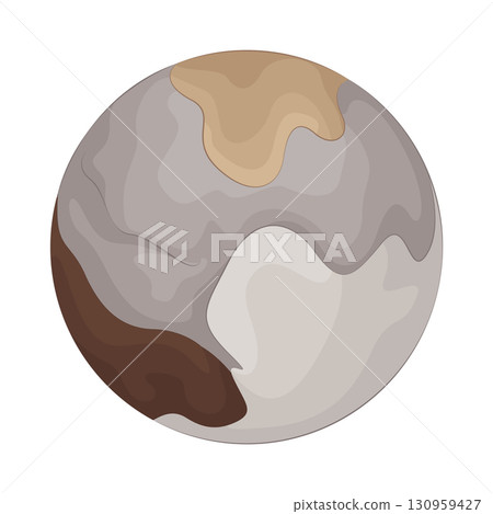 Illustration of pluto Illustration of pluto 130959427